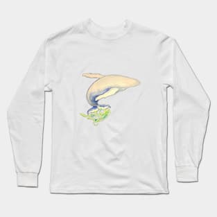 Humpback whale jump Long Sleeve T-Shirt